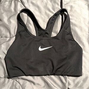 Nike Black Sports Bra Moisture-Wicking High Support